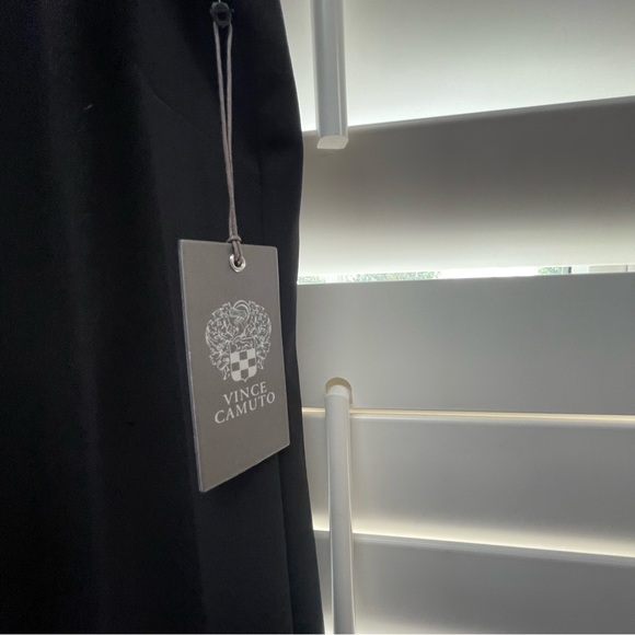 Vince Camuto Black Dress with Sequin Detail - Picture 4 of 8